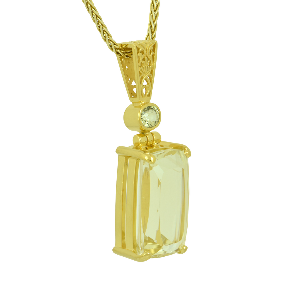 Spodumene Pendant