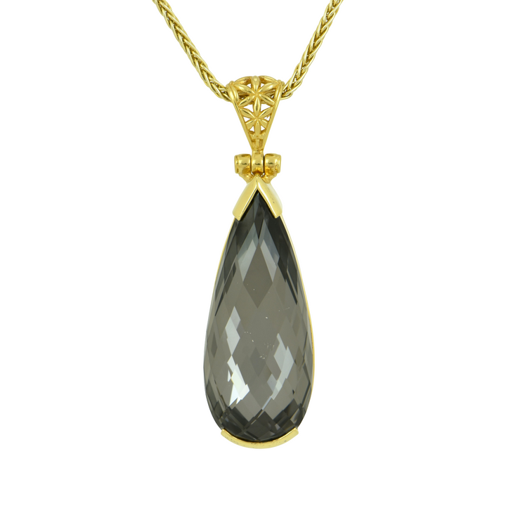 Midnight Mystic Quartz Pendant