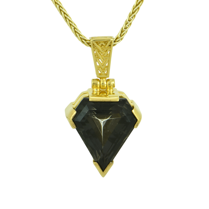 Midnight Mystic Quartz Pendant
