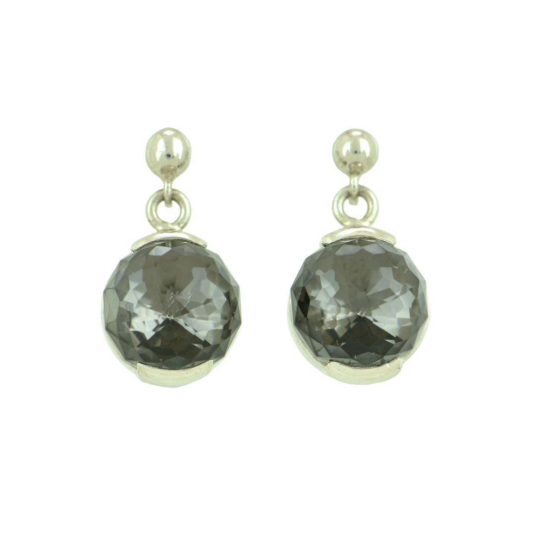 Midnight Mystic Quartz Earrings