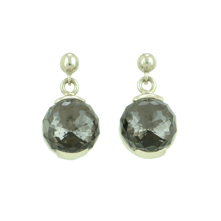 Midnight Mystic Quartz Earrings