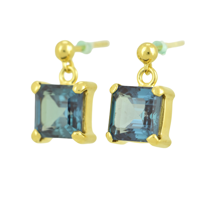 Alexandrite Chrysoberyl Earrings