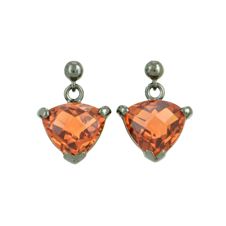 Padparadscha Sapphire Earrings