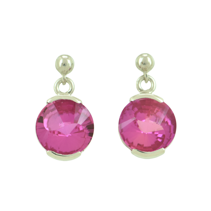 Parvati Pink Sapphire Earrings