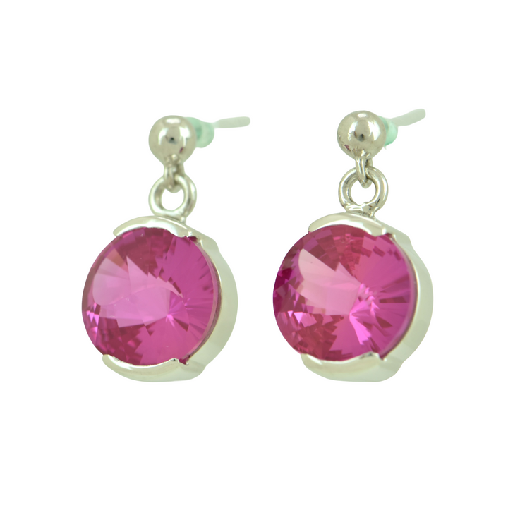 Parvati Pink Sapphire Earrings