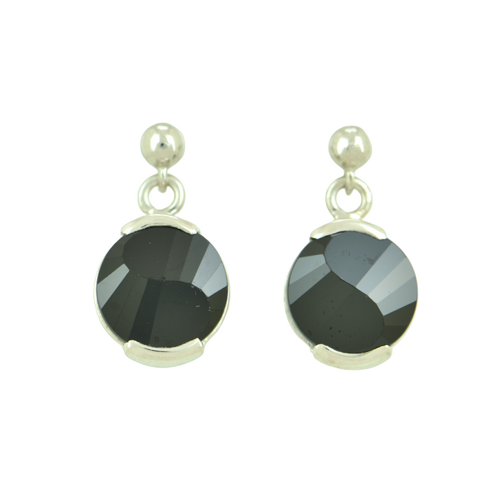 Black Spinel Earrings