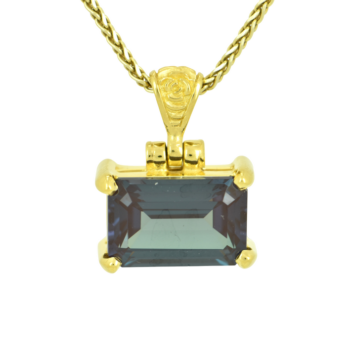 Alexandrite Chrysoberyl Pendant