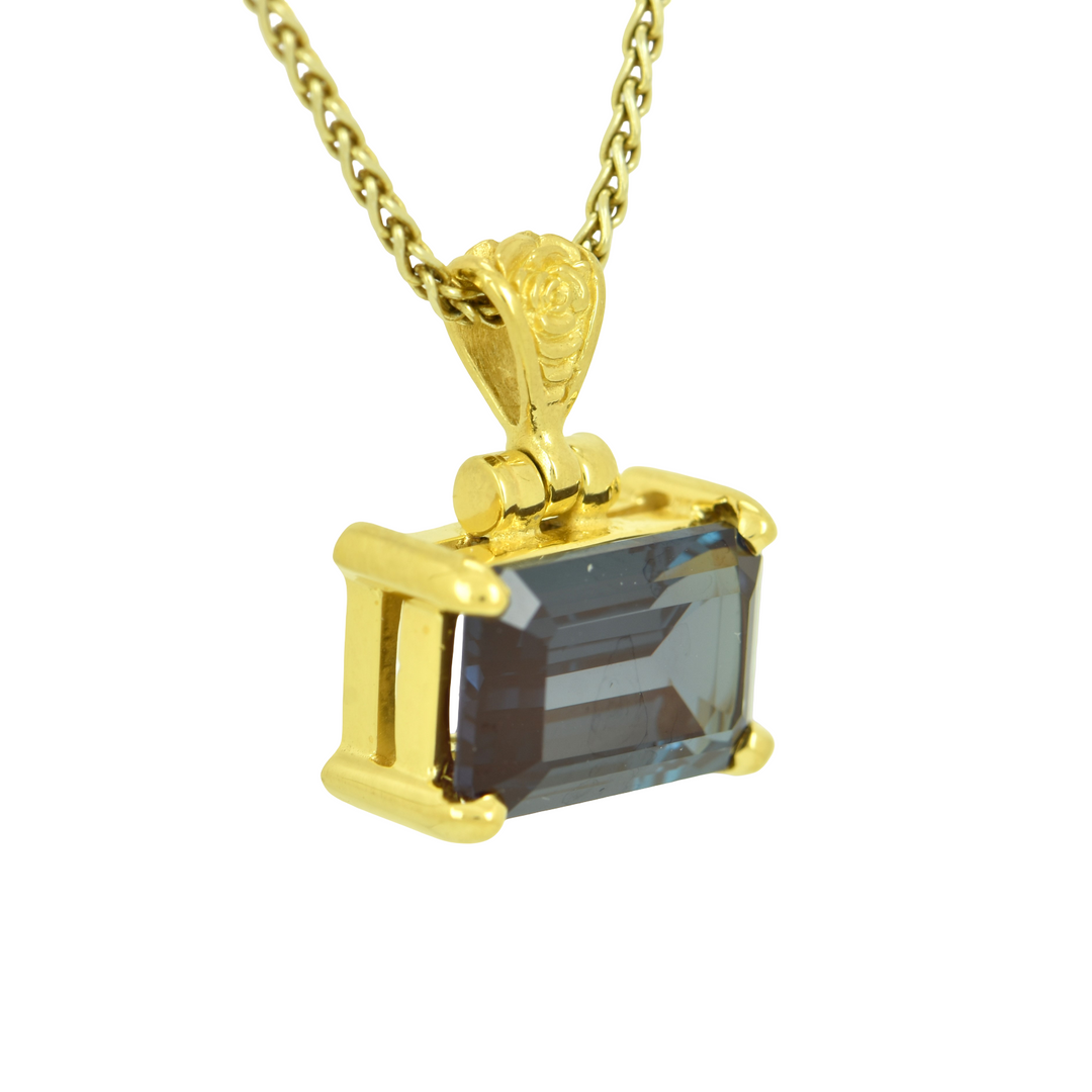 Alexandrite Chrysoberyl Pendant