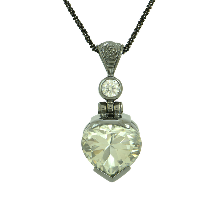 Titanium Moissanite Pendant
