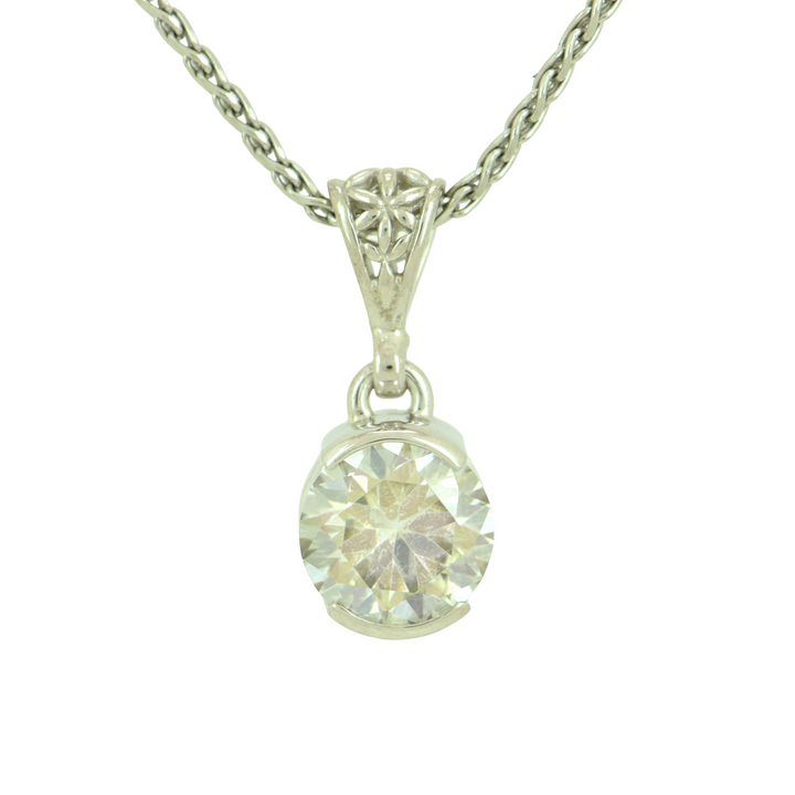 Titanium Moissanite Pendant