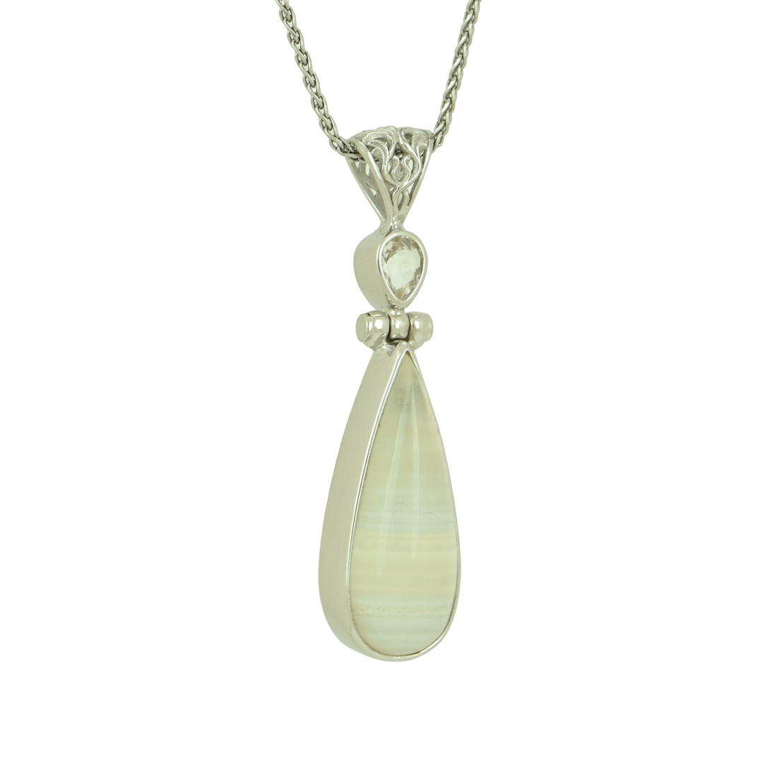 Banded Agate Pendant