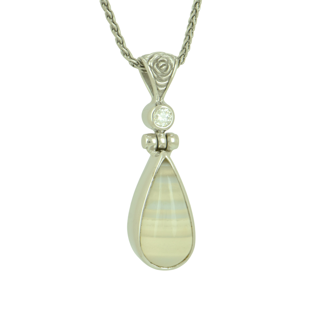 Banded Agate Pendant