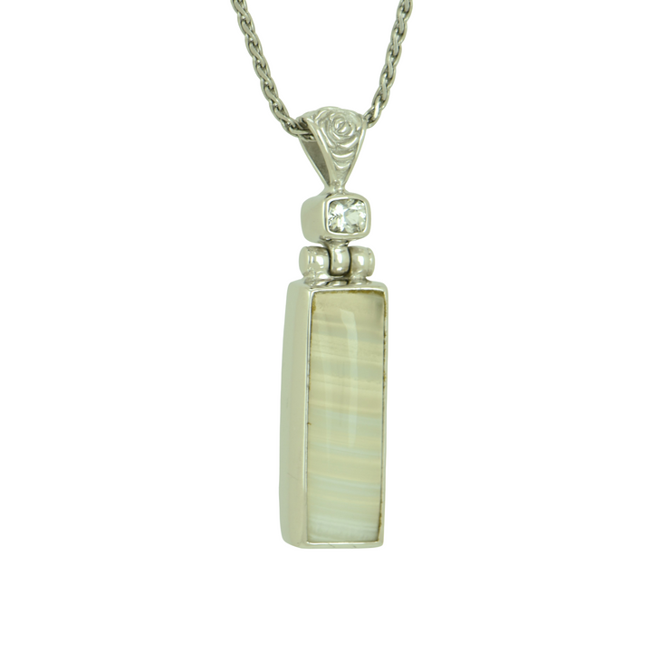 Banded Agate Pendant