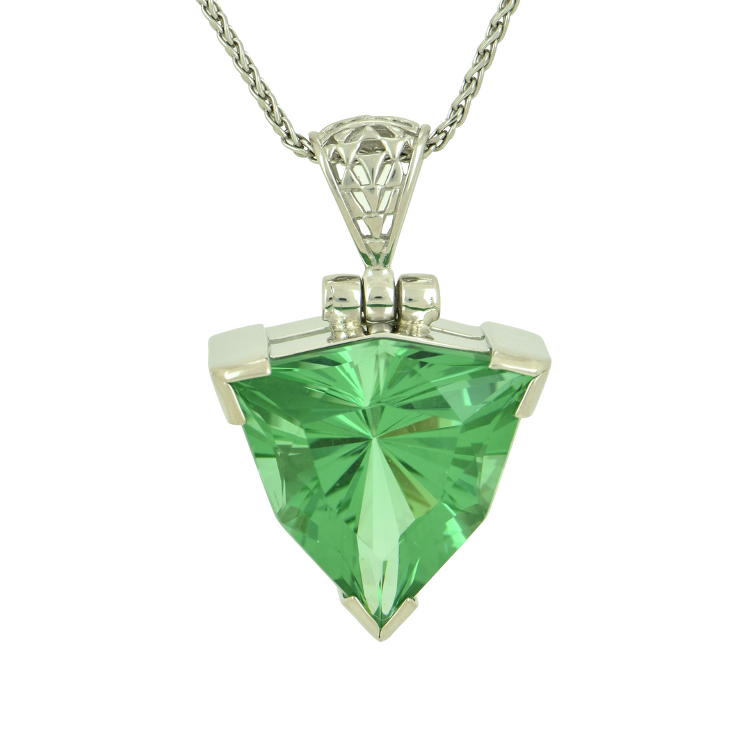 Green Obsidian Pendant
