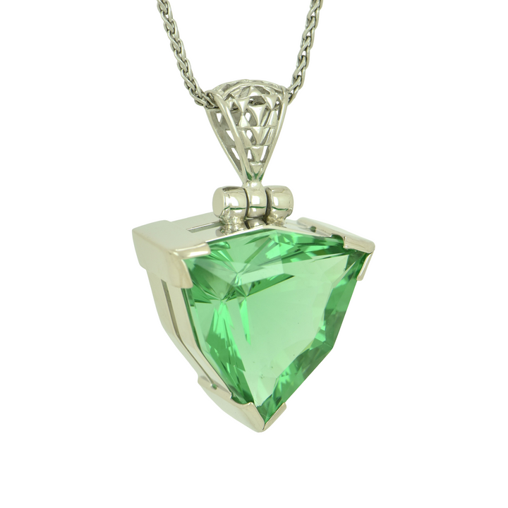 Green Obsidian Pendant