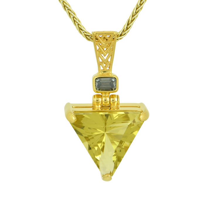Lemon Quartz Pendant