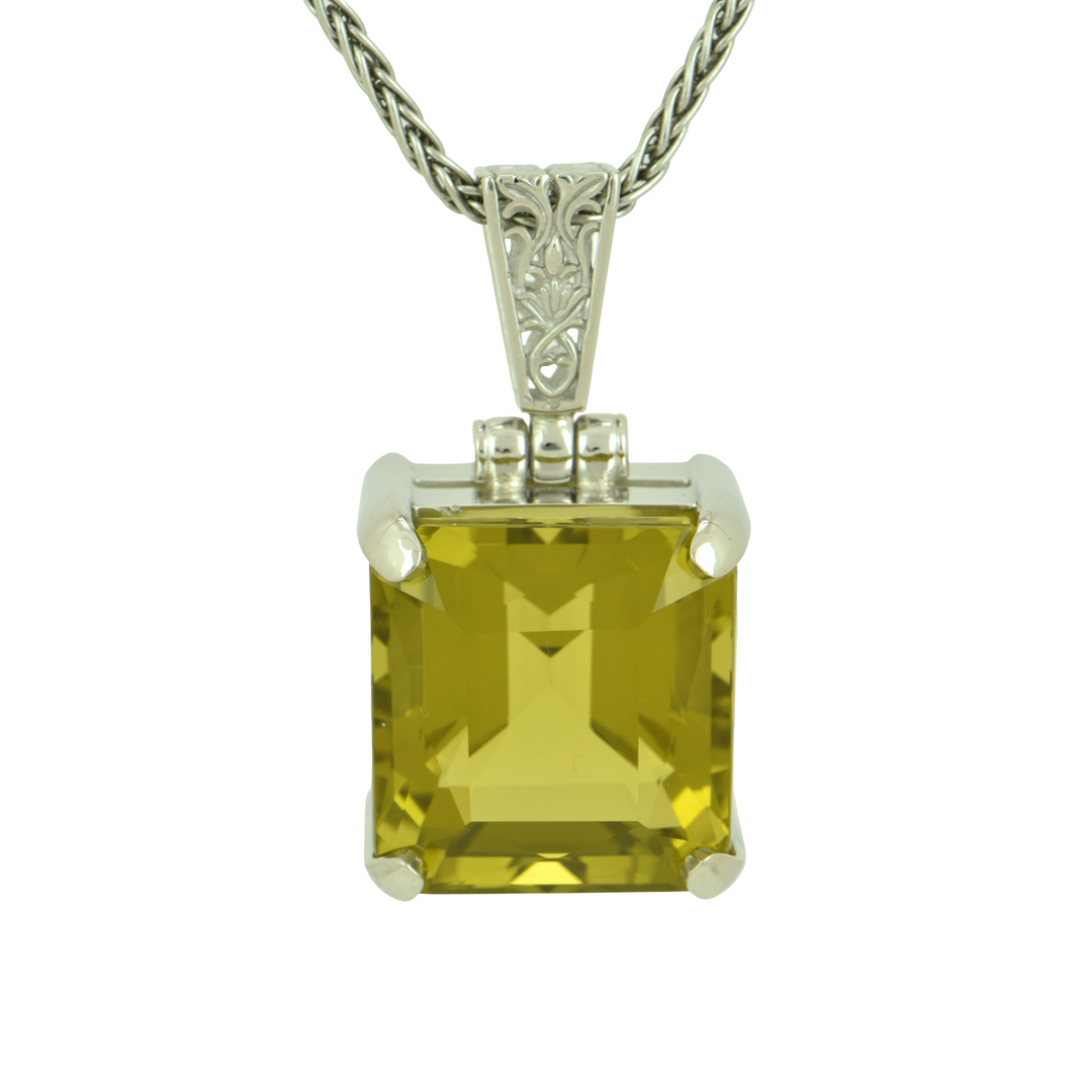 Lemon Quartz Pendant