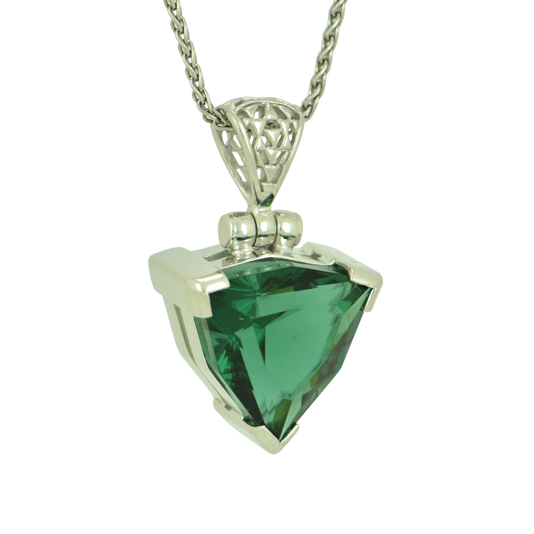 Green Hydro Quartz Pendant