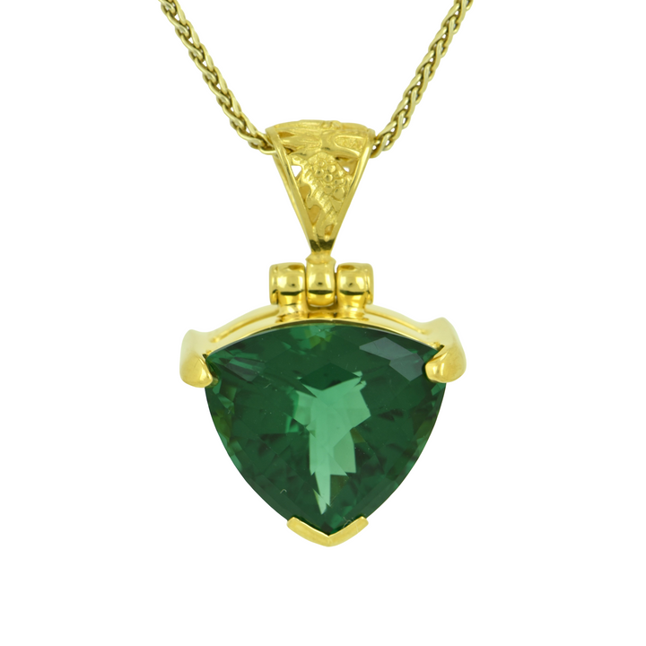 Green Hydro Quartz Pendant