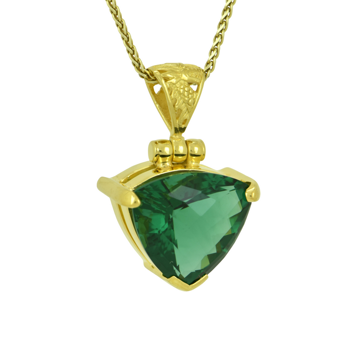 Green Hydro Quartz Pendant