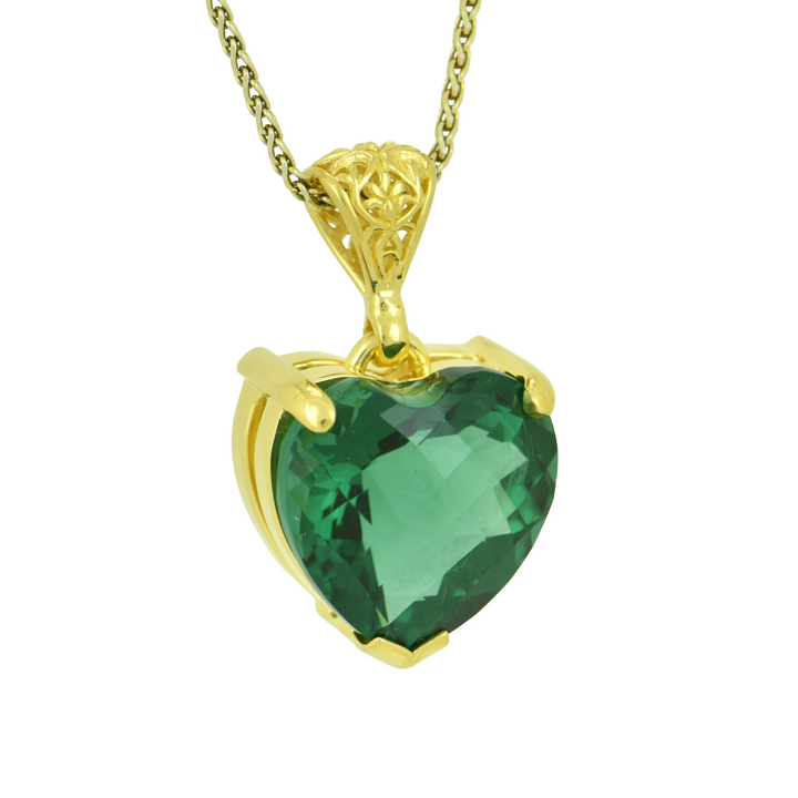 Green Hydro Quartz Pendant