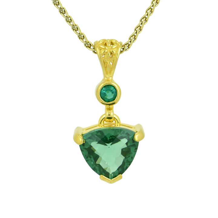 Green Hydro Quartz Pendant
