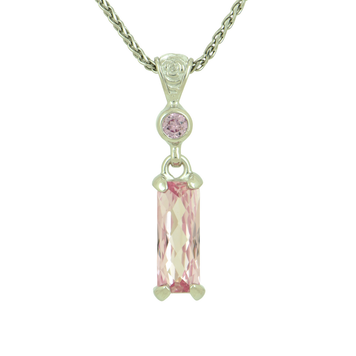 Imperial Pink Sapphire Pendant