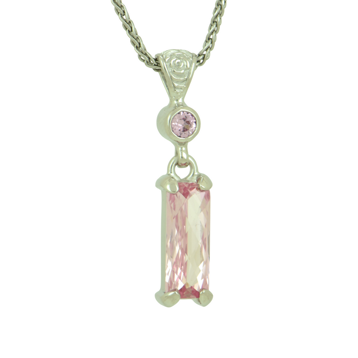 Imperial Pink Sapphire Pendant