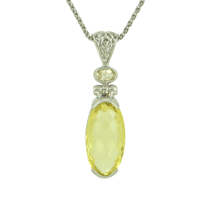 Yellow Sapphire Pendant