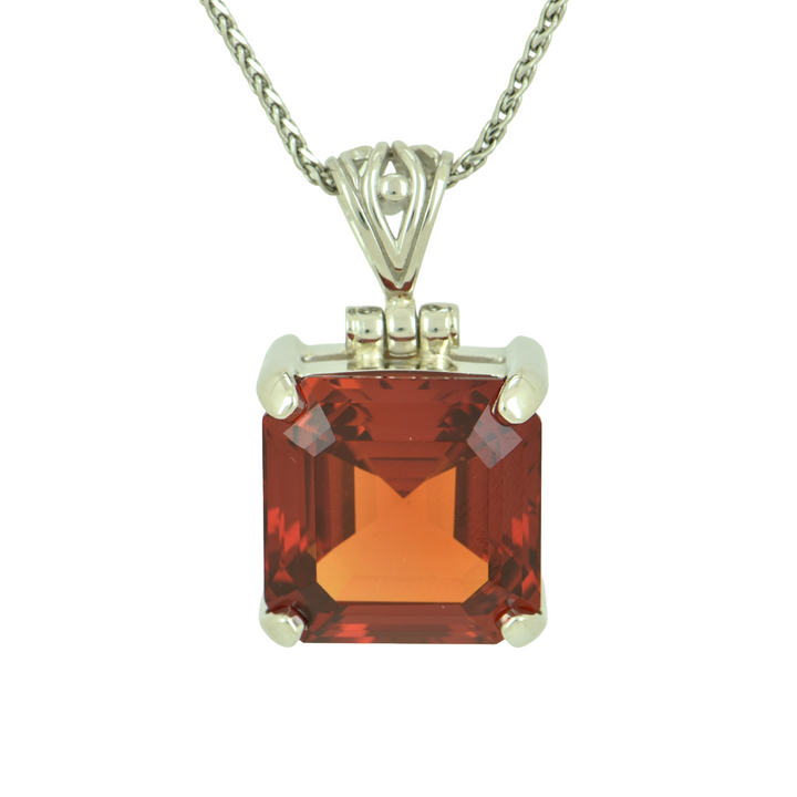 Padparadscha Sapphire Pendant
