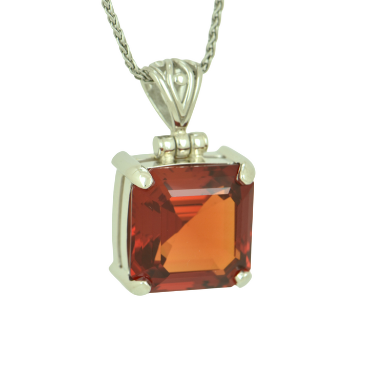 Padparadscha Sapphire Pendant