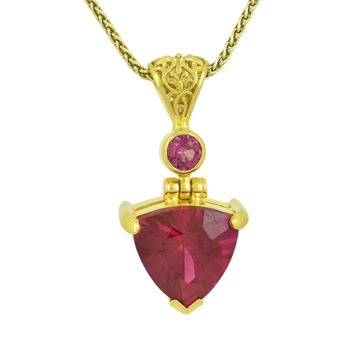 Parvati Pink Sapphire Pendant