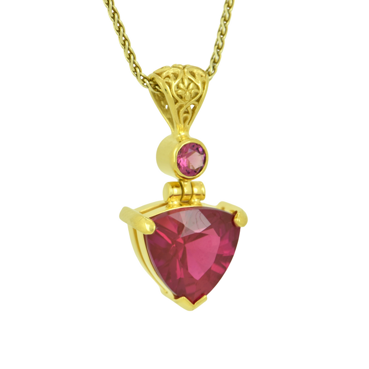 Parvati Pink Sapphire Pendant