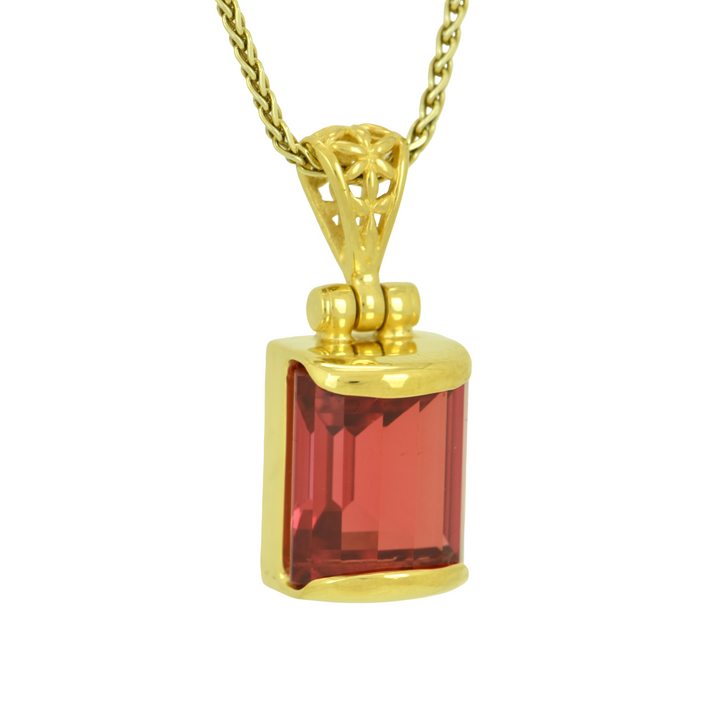 Padparadscha Sapphire Pendant