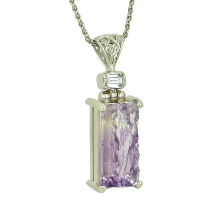 Lavender De Fleur Amethyst Angelic Reflections Pendant
