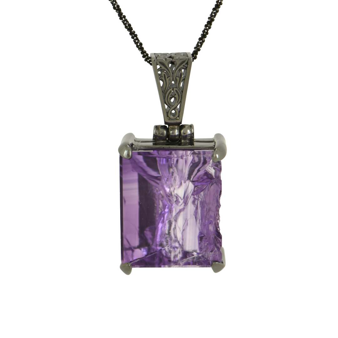 Lavender De Fleur Amethyst Angelic Reflections Pendant