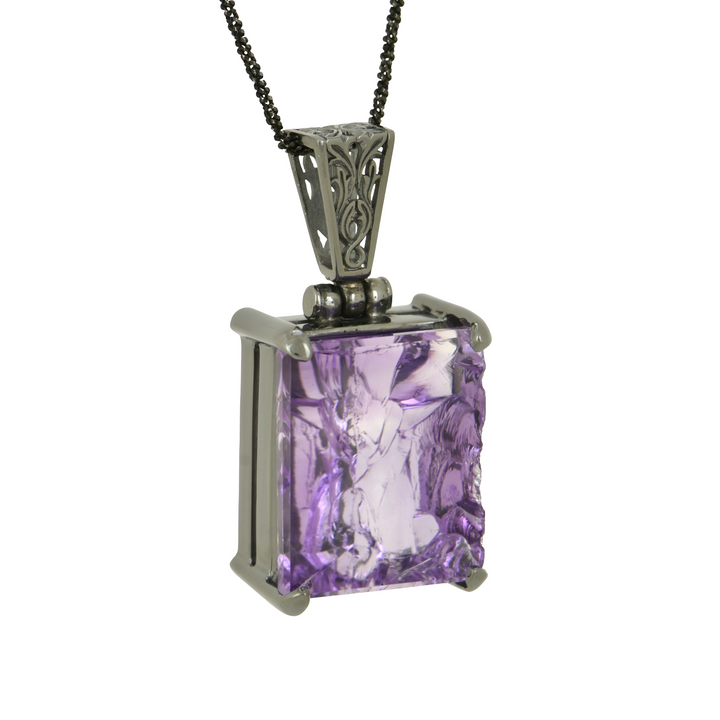 Lavender De Fleur Amethyst Angelic Reflections Pendant