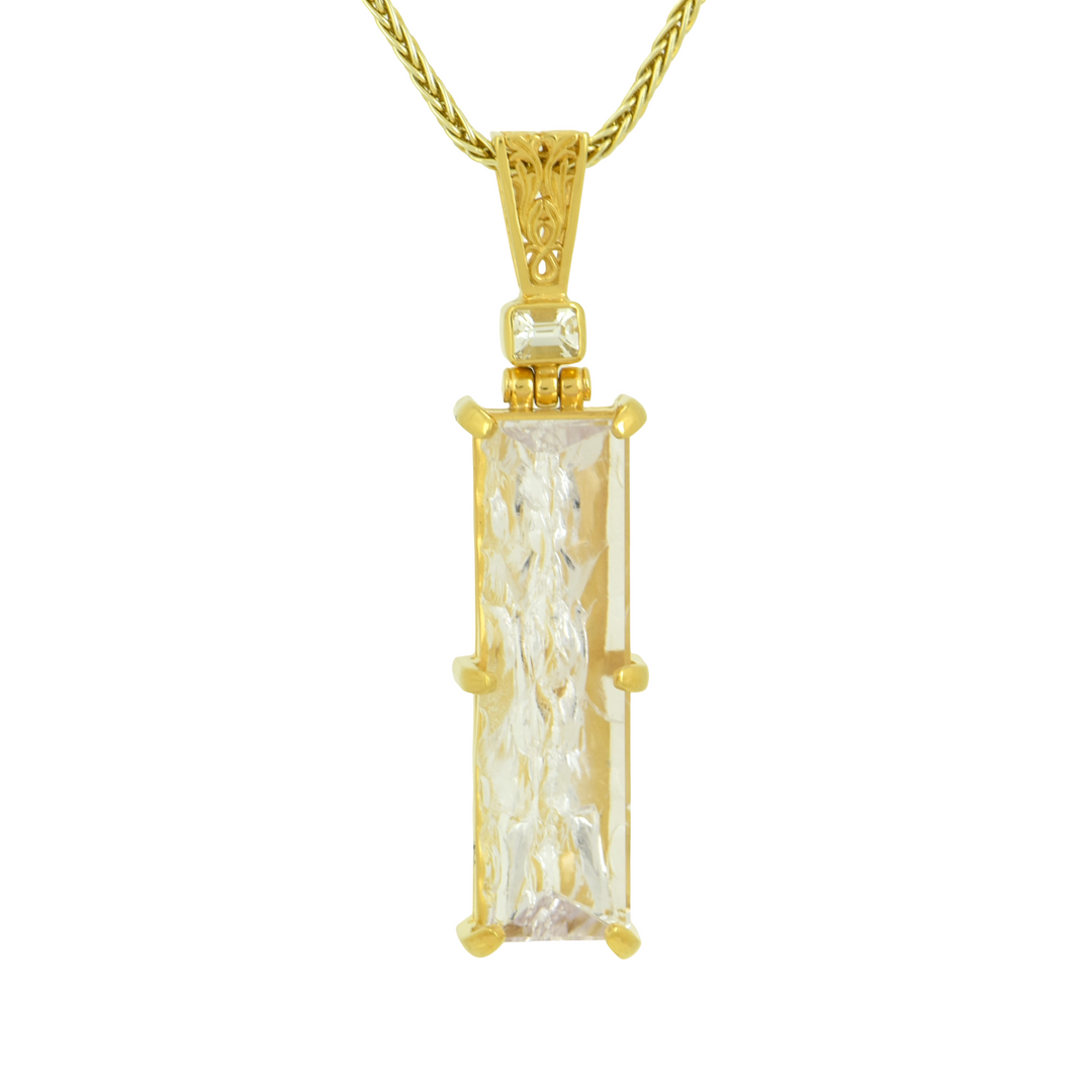 Lavender De Fleur Amethyst Angelic Reflections Pendant
