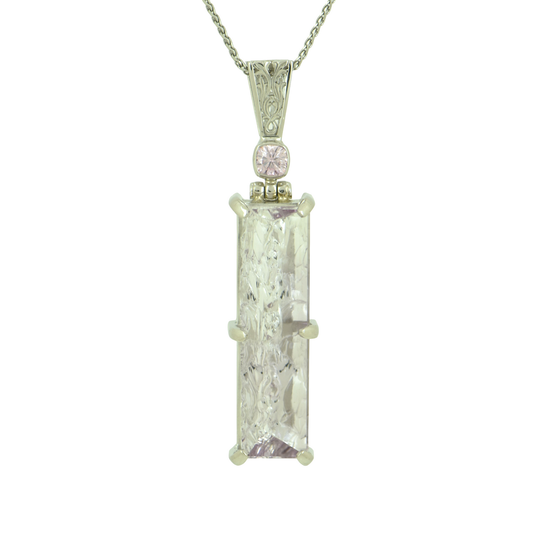 Lavender De Fleur Amethyst Angelic Reflections Pendant