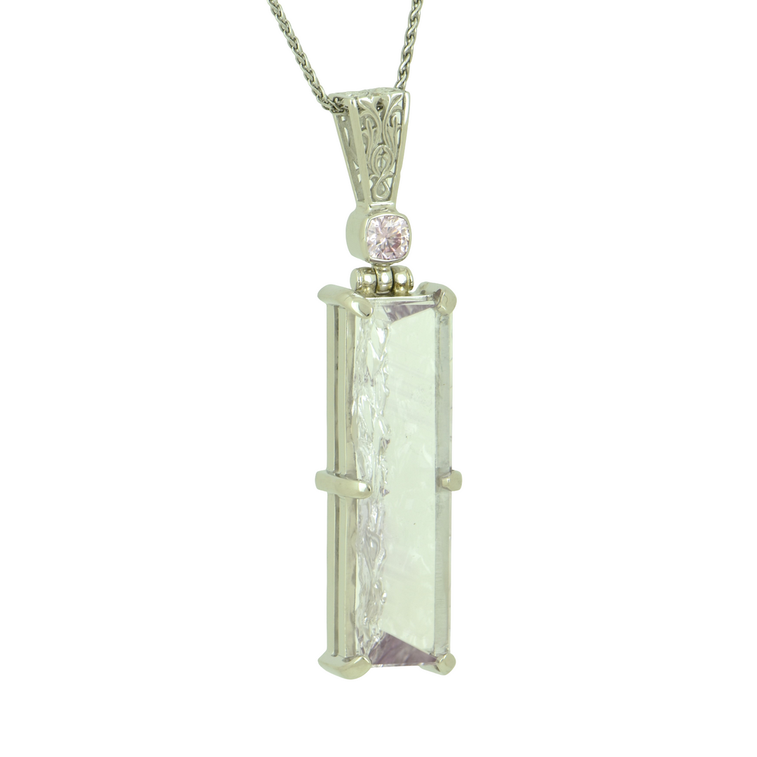 Lavender De Fleur Amethyst Angelic Reflections Pendant