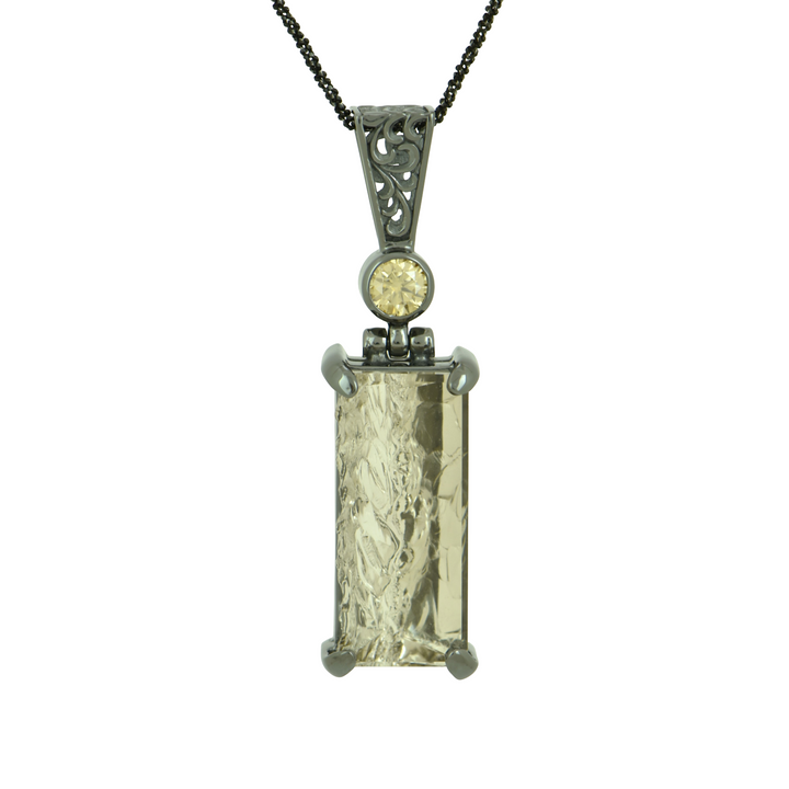 Angelic Reflections Smokey Quartz Pendant