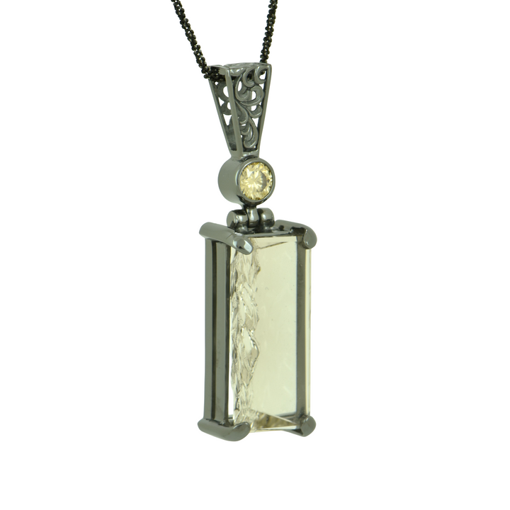 Angelic Reflections Smokey Quartz Pendant