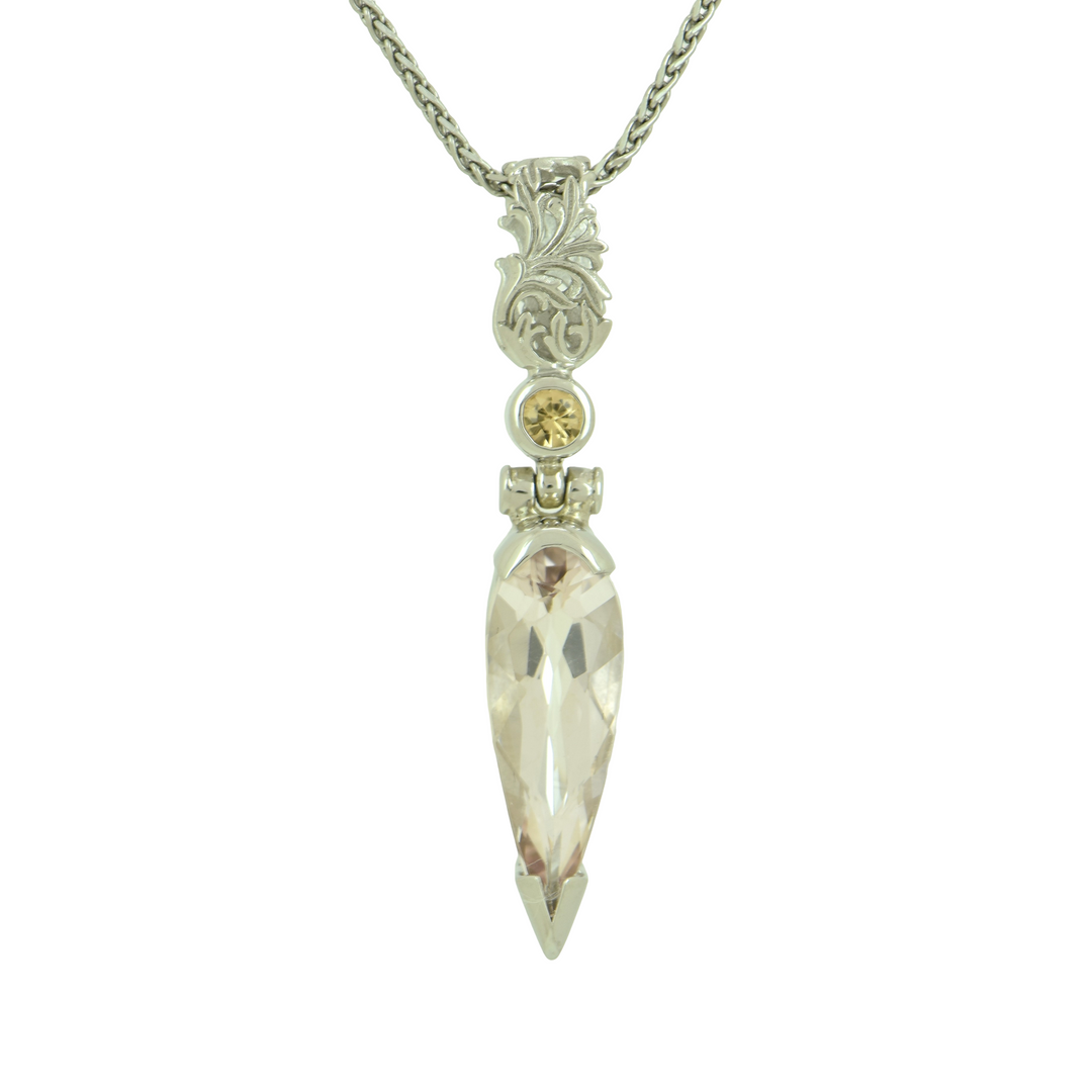 Morganite Pendant