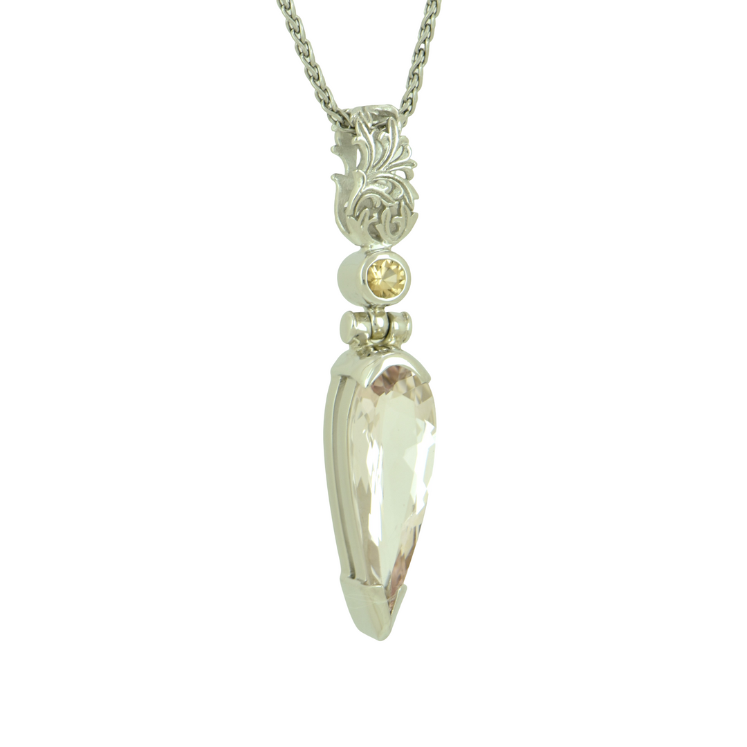 Morganite Pendant