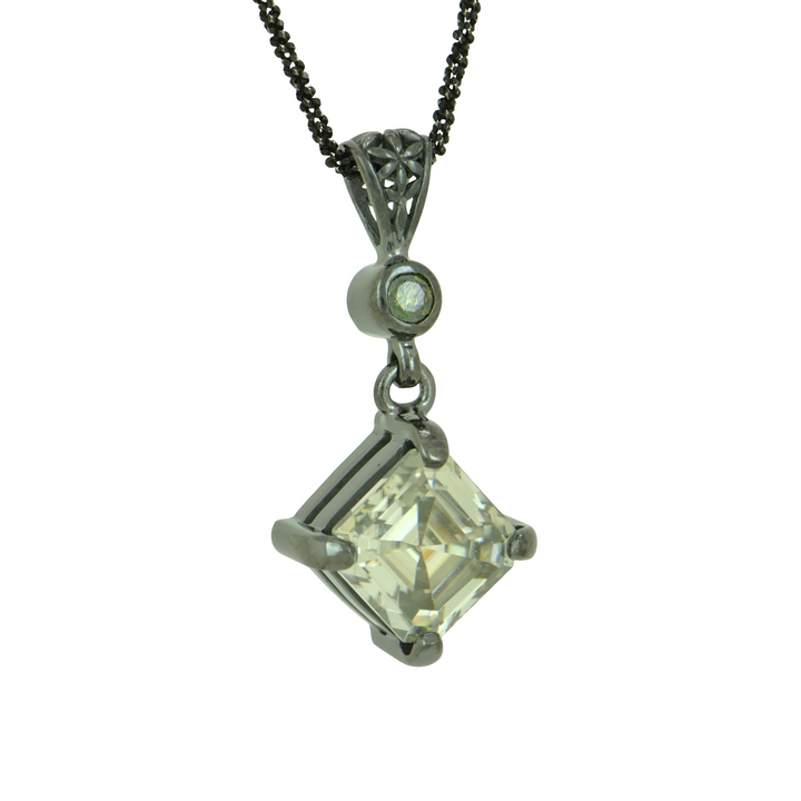 Titanium Moissanite Pendant
