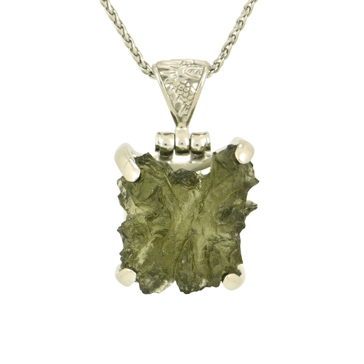Besednice Moldavite Pendant
