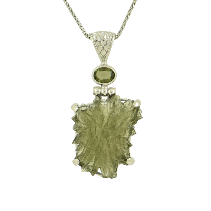 Besednice Moldavite Pendant