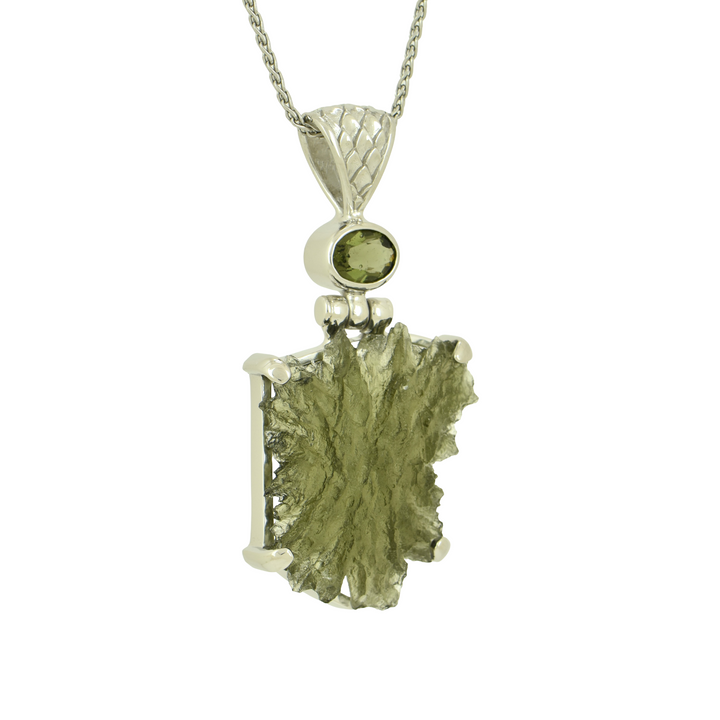 Besednice Moldavite Pendant