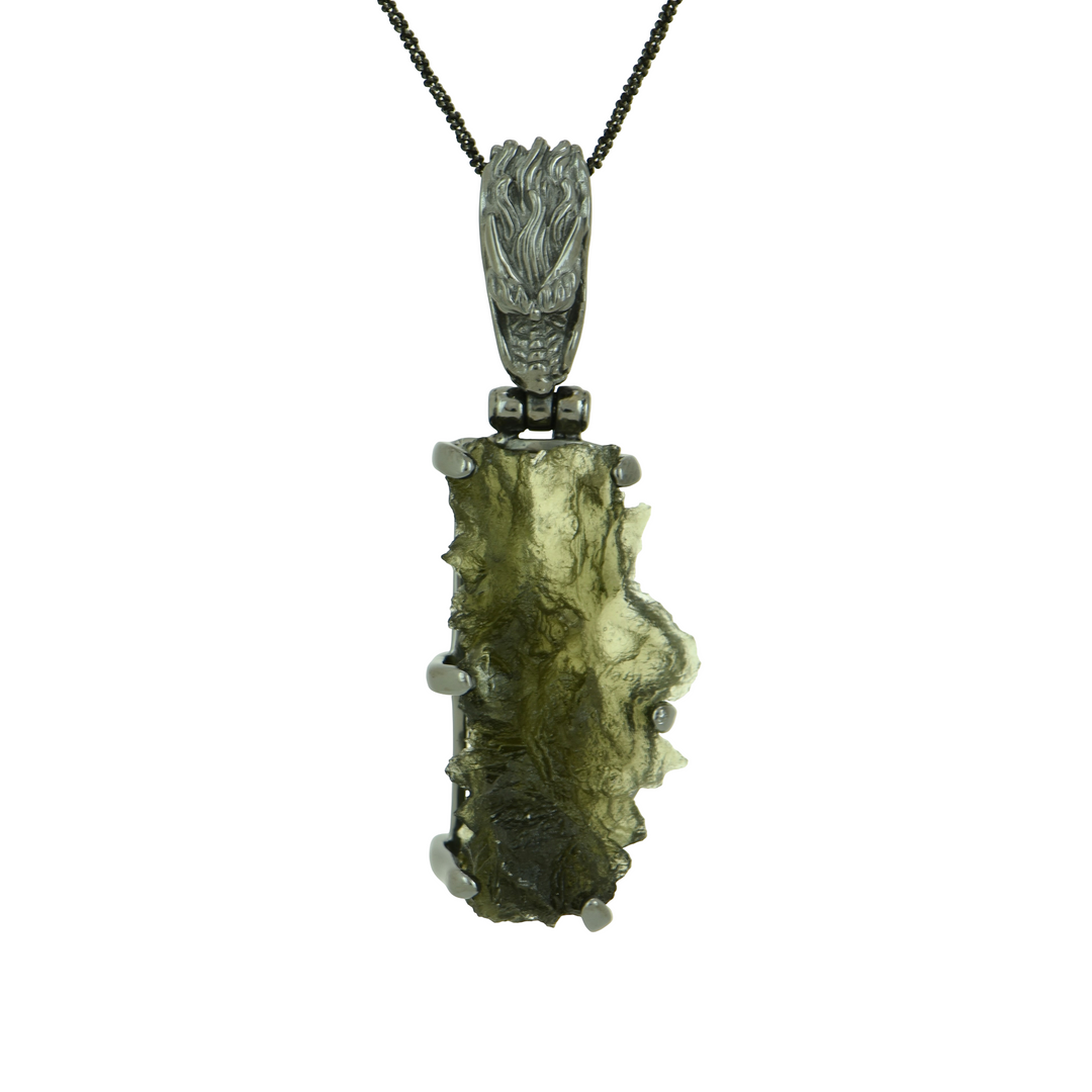Besednice Moldavite Pendant