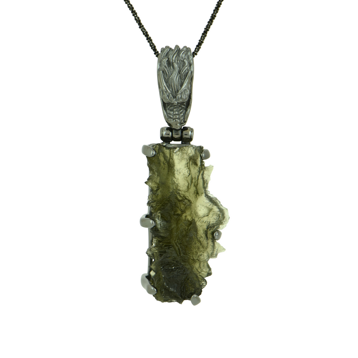 Besednice Moldavite Pendant